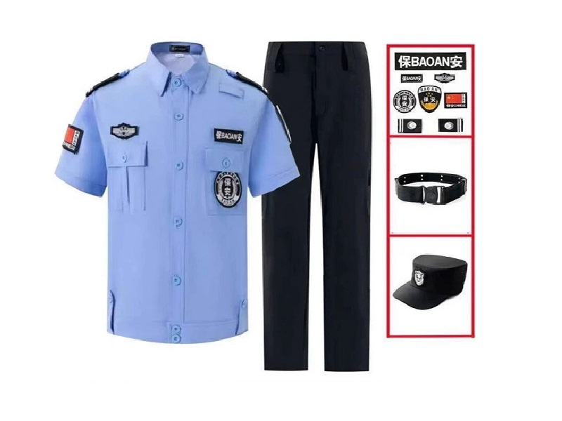 夏季保安服定制襯衫短袖套裝 夏季保安服定制襯衫短袖套裝