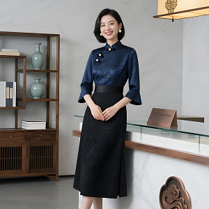 新中式職業(yè)裝定制300 新中式職業(yè)裝定制300