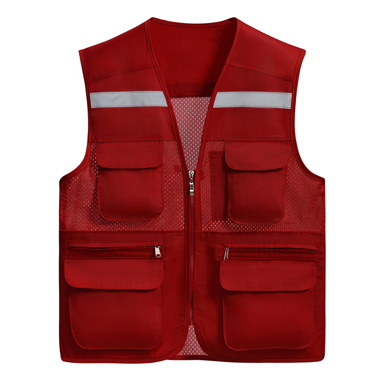 志愿者多口袋反光馬甲