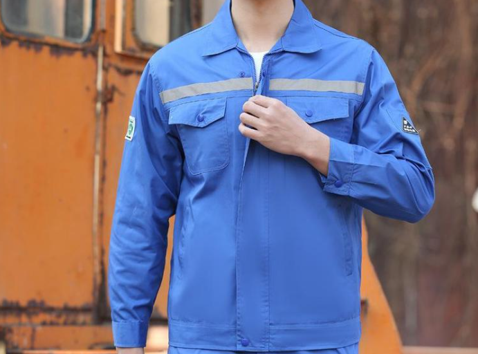 夏季長袖勞保工作服