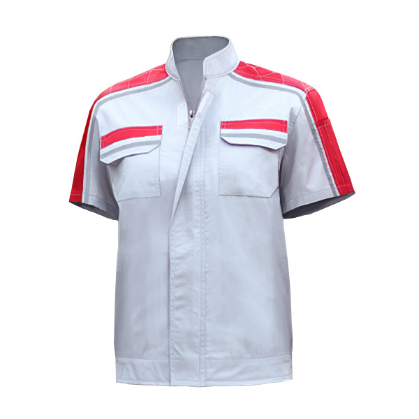 汽修工作服短袖定制