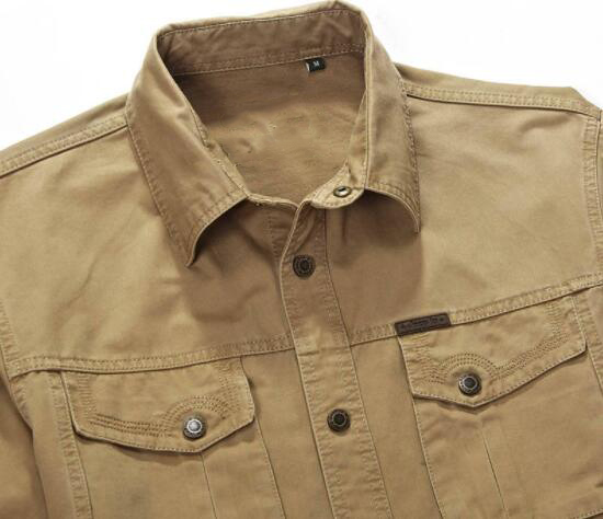 工裝襯衫配什么褲子好看