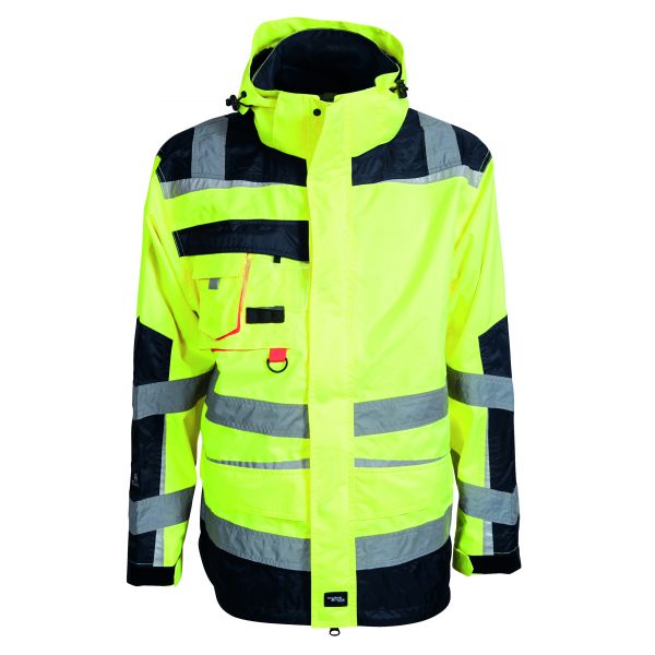 防水保暖反光執(zhí)勤制服定制款式圖片