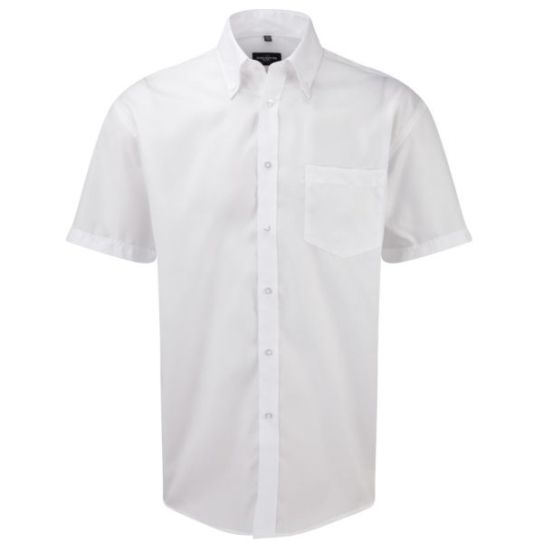 新疆棉DP免燙短袖襯衫定制款式圖片