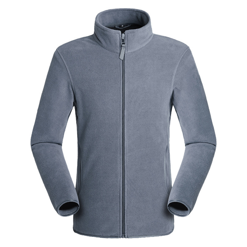 高領(lǐng)緊身?yè)u粒絨抓絨衣定制款式圖片